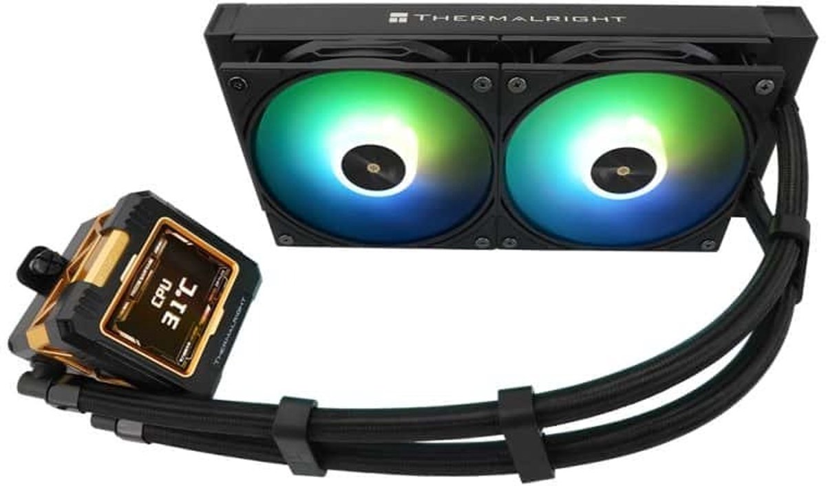 Frozen Warframe 240 Black ARGB 240mm Waterkoeler (Black) - afbeelding 6