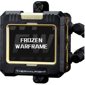 Frozen Warframe 420 Black ARGB 420mm Waterkoeler (Black) - afbeelding 2