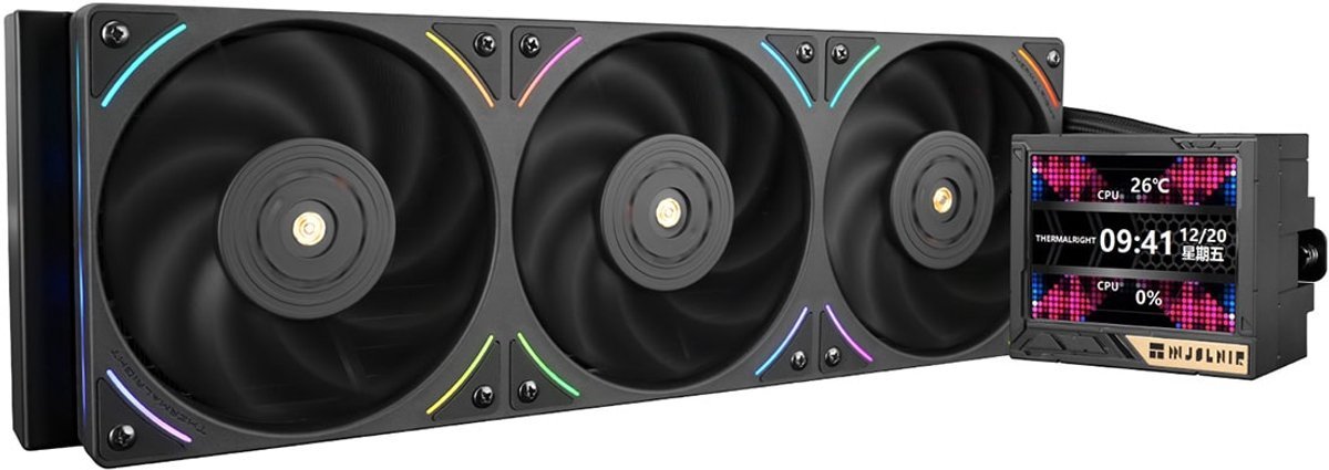 Thermalright Thermalright Mjolnir Vision 360 Ub Pro - Argb Zwarte 360Mm Intel-Amd Compatibele Processor Vloeistofkoeler