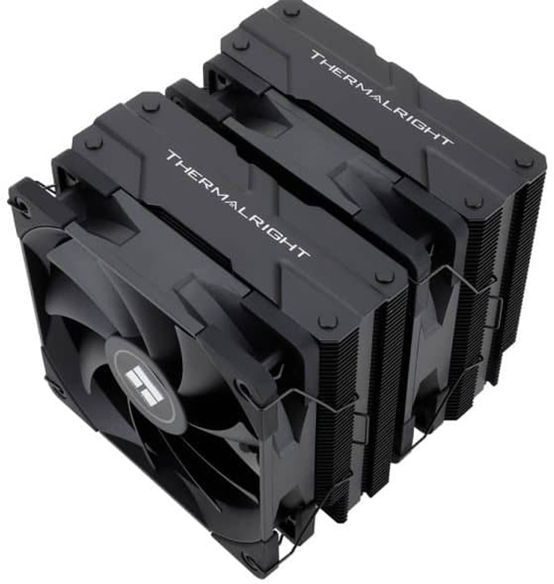 Peerless Assassin 120 Zwart Dual Tower CPU Luchtkoeler - 245W TDP, 6 Heatpipes, Dual TL-C12B PWM Fans - afbeelding 3