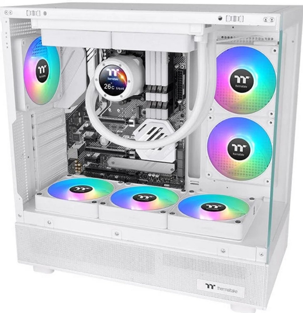 CT120 EX ARGB Sync 120mm PC Cooling Fan White (3-Pack) - afbeelding 2
