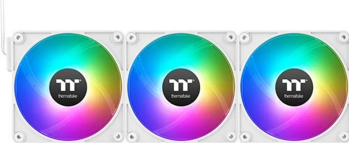 CT120 EX ARGB Sync 120mm PC Cooling Fan White (3-Pack) - afbeelding 3