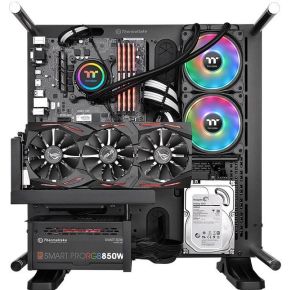 Floe DX RGB 240 TT Premium Edition Liquid CPU Cooler 240mm Waterkoeler (Black) - afbeelding 2