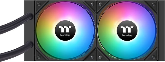 Thermaltake la240 s sync aio vloeistofkoel 2 orig - Thermaltake LA240-S ARGB Sync AIO Liquid 240mm Waterkoeler (Black)