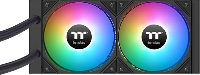 Thermaltake la240 sync aio vloeistofkoeler 2 orig - Thermaltake Box Thermaltake LA240 ARGB Sync 240mm Waterkoeler (ARGB)