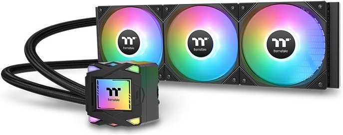 Thermaltake la360 sync aio vloeistofkoeler - Thermaltake LA360 ARGB Sync AIO Liquid 360mm Waterkoeler (Black)