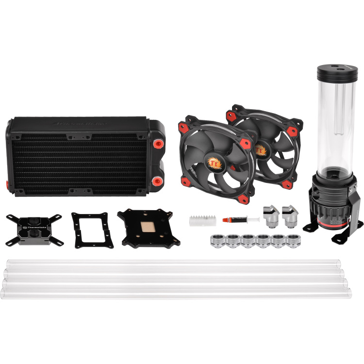 Thermaltake Thermaltake Pacific Gaming RL240 D5 Hard Tube Water Cooling Kit waterkoeling
