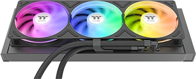 Thermaltake st360 ultra sync zwart 3 orig - Thermaltake ST360 Ultra ARGB 360mm Waterkoeler (Black)