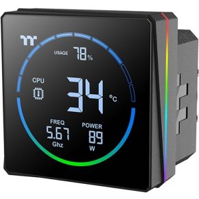 TH240-S V3 ARGB Sync AIO Liquid Cooler 240mm Waterkoeler (Black) - afbeelding 2