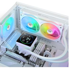TH240-S V3 ARGB Sync AIO Liquid Cooler Snow Edition 240mm Waterkoeler (White) - afbeelding 5