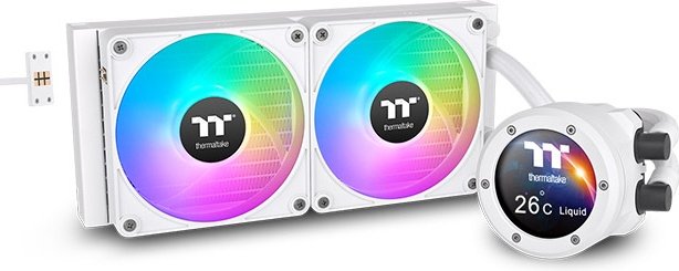 Thermaltake th240 v2 ultra ex sync aio - Thermaltake TH240 V2 Ultra EX ARGB Sync 240mm Waterkoeler (White)