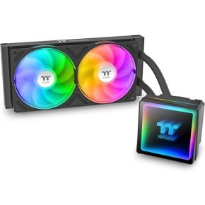 TH240 V3 ARGB Sync All-in-One CPU Liquid Cooler - 240mm Radiator, Black, 355W TDP
