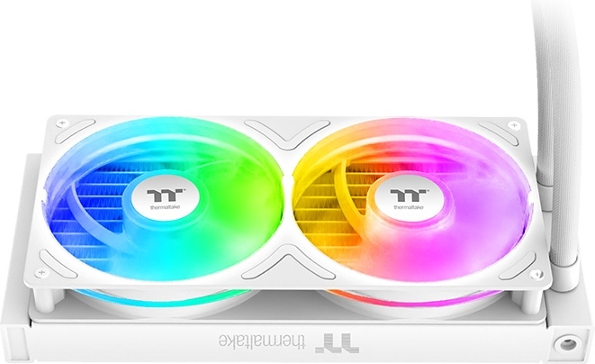 Thermaltake th240 v3 wit 4 orig - Thermaltake TH240 V3 ARGB Sync Snow Edition 240mm AIO Liquid Cooler