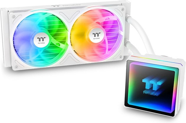 Thermaltake th240 v3 wit - Thermaltake TH240 V3 ARGB Sync Snow Edition 240mm AIO Liquid Cooler