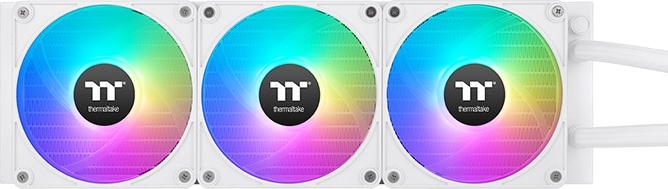 Thermaltake th360 v2 ultra ex sync aio 3 orig - Thermaltake TH360 V2 Ultra EX ARGB Sync Snow 360mm Waterkoeler (White)