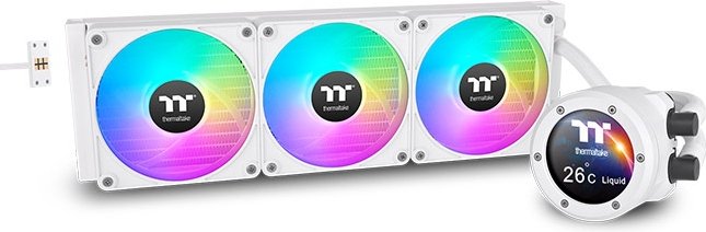 Thermaltake th360 v2 ultra ex sync aio - Thermaltake TH360 V2 Ultra EX ARGB Sync Snow 360mm Waterkoeler (White)