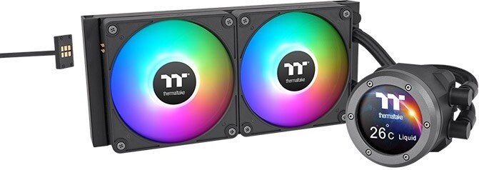 Thermaltake th360 v2 ultra ex sync all - Thermaltake TH280 V2 Ultra EX ARGB 280mm Waterkoeler (Black)