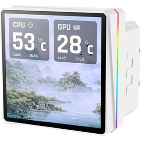 TH360 V3 Ultra ARGB Sync AIO Liquid Cooler Snow Edition 360mm Waterkoeler (White) - afbeelding 2