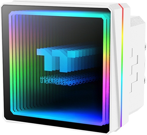 Thermaltake th360 v3 wit 2 orig - Thermaltake TH360 V3 ARGB Sync Snow Edition 360mm Waterkoeler (White)