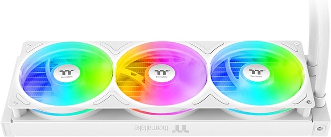 Thermaltake th360 v3 wit 4 orig - Thermaltake TH360 V3 ARGB Sync Snow Edition 360mm Waterkoeler (White)