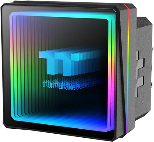 Thermaltake th360 v3 zwart 2 orig - Thermaltake TH360 V3 ARGB Sync All-in-One 360mm Waterkoeler (Black)