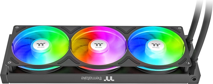 Thermaltake th360 v3 zwart 4 orig - Thermaltake TH360 V3 ARGB Sync All-in-One 360mm Waterkoeler (Black)
