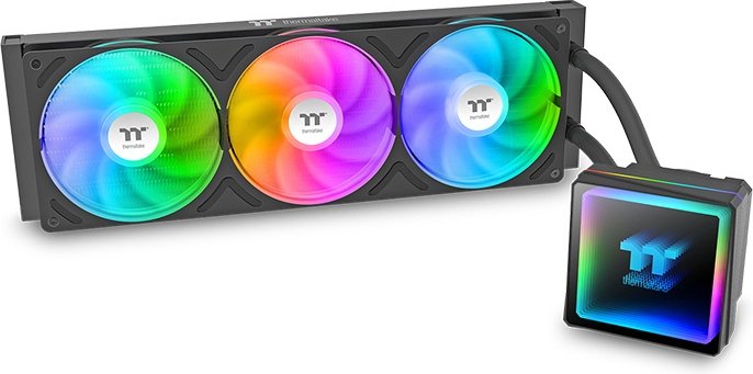 Thermaltake th360 v3 zwart - Thermaltake TH360 V3 ARGB Sync All-in-One 360mm Waterkoeler (Black)