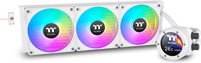 Thermaltake th420 v2 ultra ex alles in - Thermaltake TH420 V2 Ultra EX ARGB Sync 420mm Waterkoeler (White)