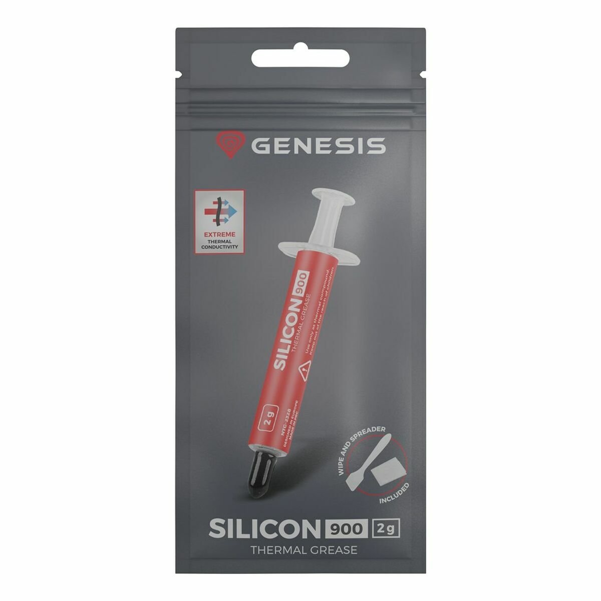 Genesis Silicon 900 Thermal Grease - 2g - afbeelding 4