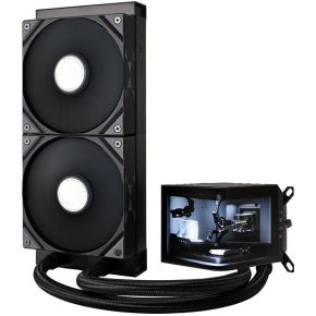 PANORAMA 240 ARGB AIO Liquid Cooler Black 240mm Waterkoeler (Black) - afbeelding 2