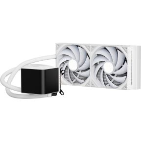 PANORAMA ARGB 280 All-in-One Liquid Cooling, 3D-AMOLED Display – 280mm, White CPU CPU-koeler - afbeelding 3