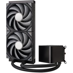 PANORAMA 280 All-in-One Liquid Cooler, 3D-AMOLED Display – 280mm, Black - afbeelding 2