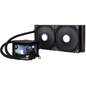 PANORAMA 280 All-in-One Liquid Cooler, 3D-AMOLED Display – 280mm, Black - afbeelding 3