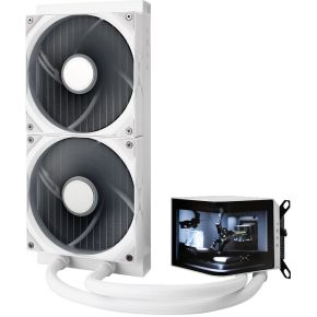 PANORAMA 280 AiO Liquid Cooler White 280mm Waterkoeler (White) - afbeelding 2