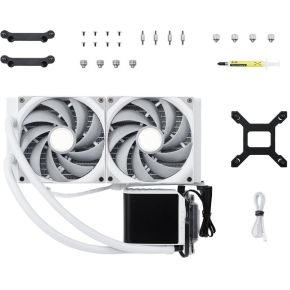 PANORAMA 280 AiO Liquid Cooler White 280mm Waterkoeler (White) - afbeelding 5