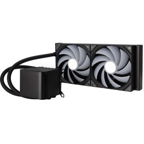PANORAMA ARGB 280 All-in-One Liquid Cooling, 3D-AMOLED Display Black 280mm Waterkoeler (Black) - afbeelding 4