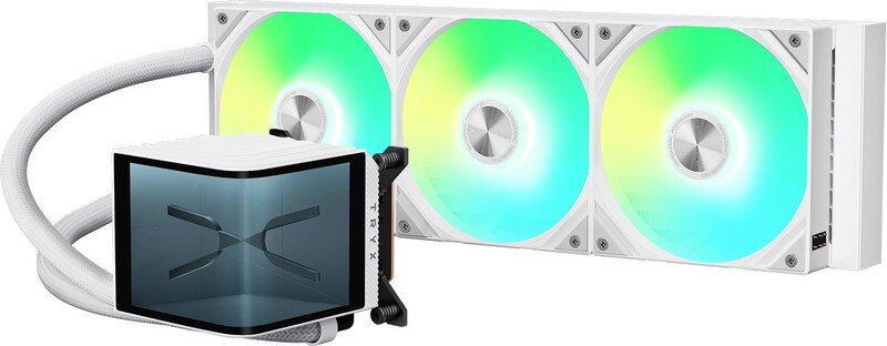 Tryx panorama 360 aio waterkoeling 363390 - TRYX Panorama 360 ARGB Wit 360mm Waterkoeler (White)