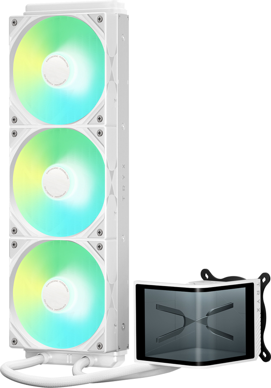 Tryx panorama se 360 waterkoeling 60149 3 orig - TRYX Panorama SE 360 ARGB Wit 360mm Waterkoeler (White)