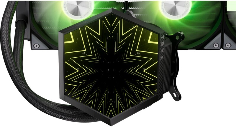 Tryx stage 360 waterkoeling 1219348 2 orig - TRYX STAGE ARGB 360mm AIO Liquid Cooler Zwart