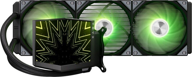 Tryx stage 360 waterkoeling 1219348 - TRYX STAGE ARGB 360mm AIO Liquid Cooler Zwart