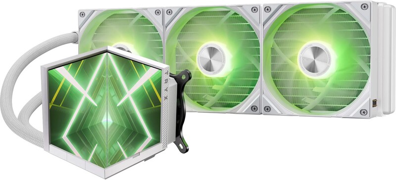Tryx stage 360 waterkoeling 1219358 2 orig - TRYX STAGE ARGB 360mm AIO Liquid Cooler White