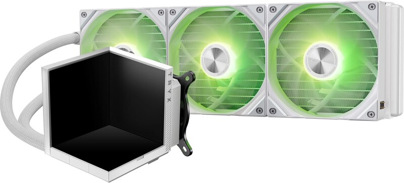 Tryx stage 360 waterkoeling 1219358 3 orig - TRYX STAGE ARGB 360mm AIO Liquid Cooler White