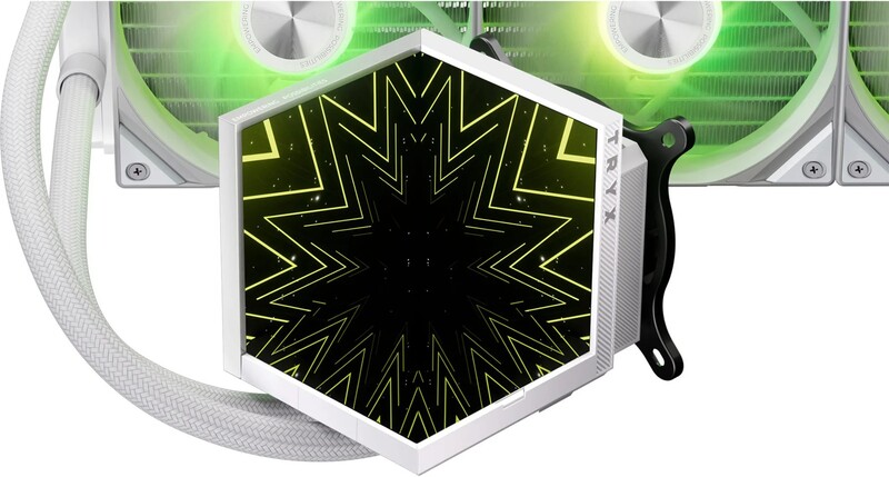 Tryx stage 360 waterkoeling 1219358 4 orig - TRYX STAGE ARGB 360mm AIO Liquid Cooler White
