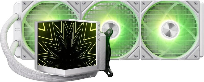 Tryx stage 360 waterkoeling 1219358 - TRYX STAGE ARGB 360mm AIO Liquid Cooler White