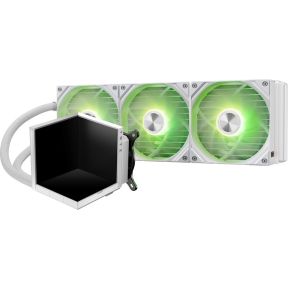 STAGE ARGB 360mm AIO Liquid Cooler White - afbeelding 3