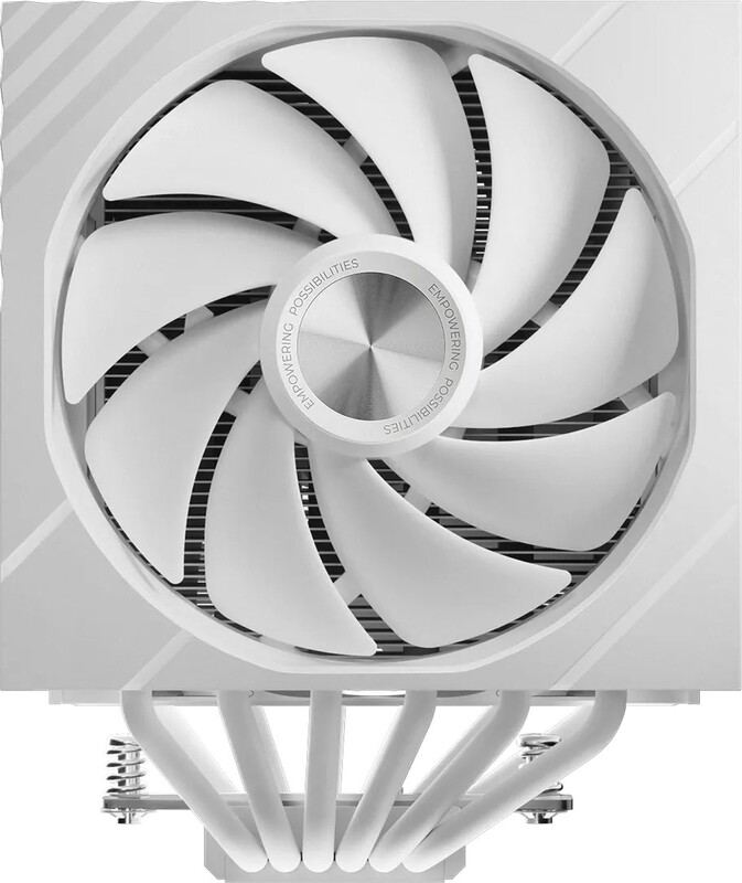 Tryx turris 620 cpu koeler 1826142 3 orig - TRYX Turris 620 White CPU Air Cooler - 280W TDP - 5.0" IPS Screen