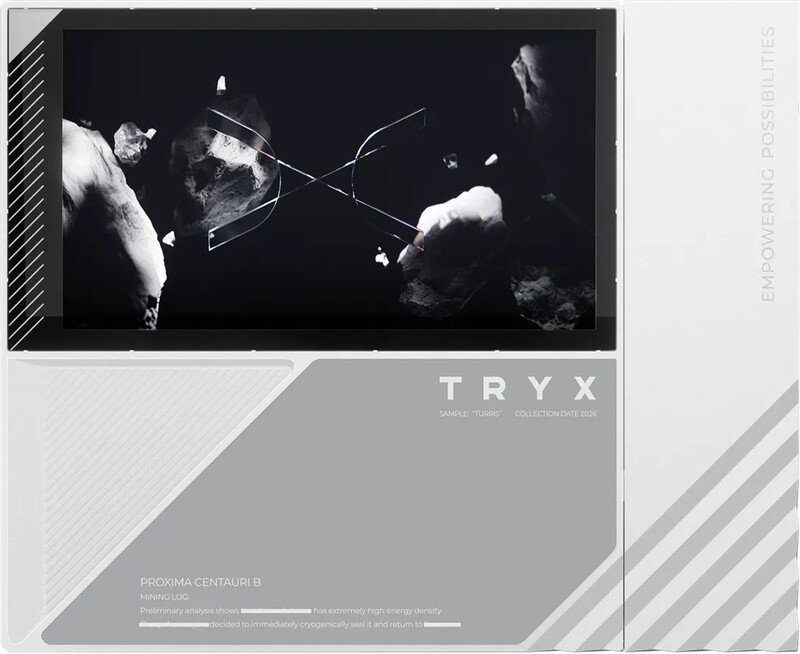 Tryx turris 620 cpu koeler 1826142 5 orig - TRYX Turris 620 White CPU Air Cooler - 280W TDP - 5.0" IPS Screen