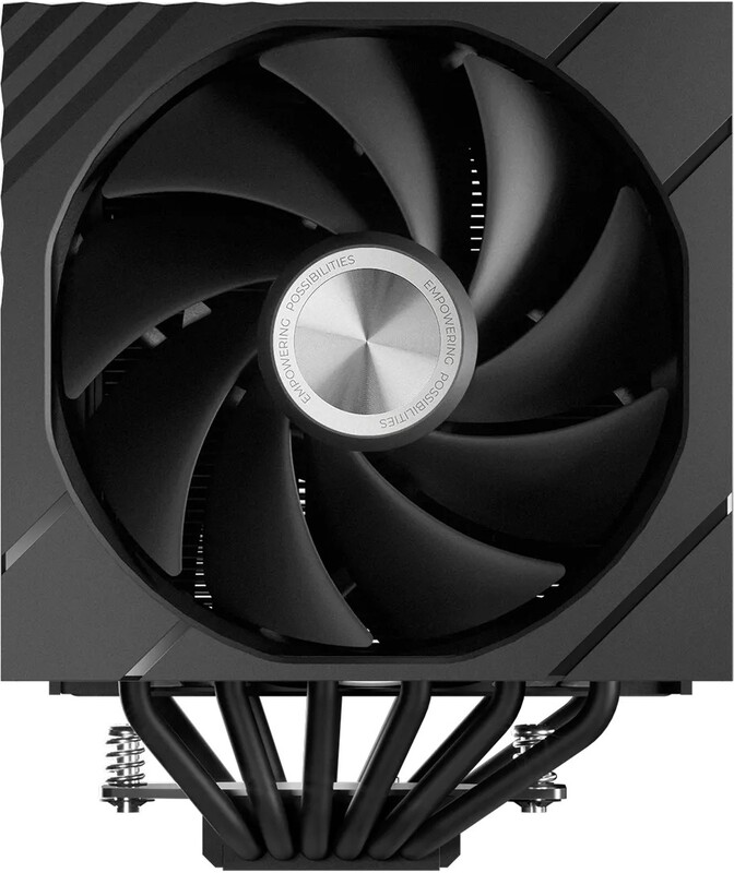 Tryx turris 620 cpu koeler 1826143 3 orig - TRYX Turris 620 Zwart - 280W - 120mm Dual-Tower Air Cooler