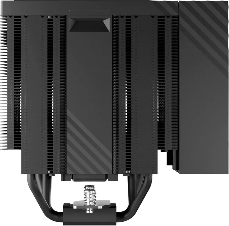 Tryx turris 620 cpu koeler 1826143 4 orig - TRYX Turris 620 Zwart - 280W - 120mm Dual-Tower Air Cooler