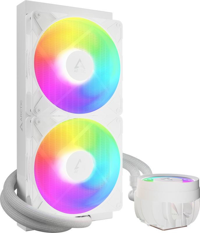 Voor vloeibare koeling arctic 2 orig - ARCTIC Liquid Freezer III 280 A-RGB Black 280mm Waterkoeler (White)